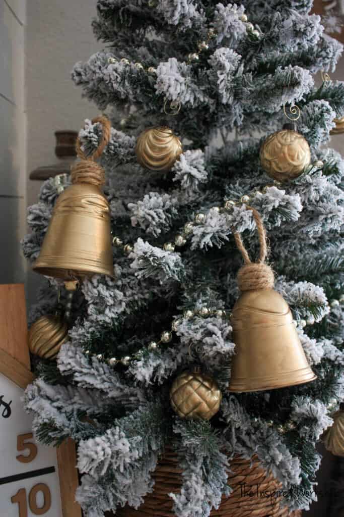 Christmas bells as Christmas ornaments of the Christmas tree