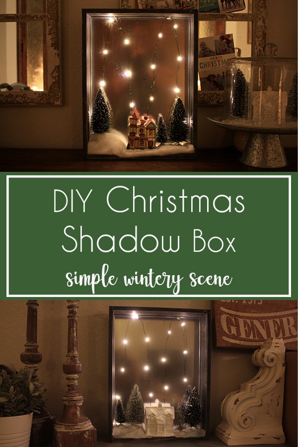 DIY Shadow Box for Christmas