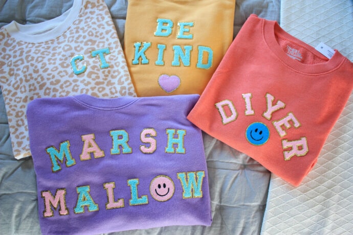 Make a Custom Sweatshirt with Patches – The Inspired Workshop