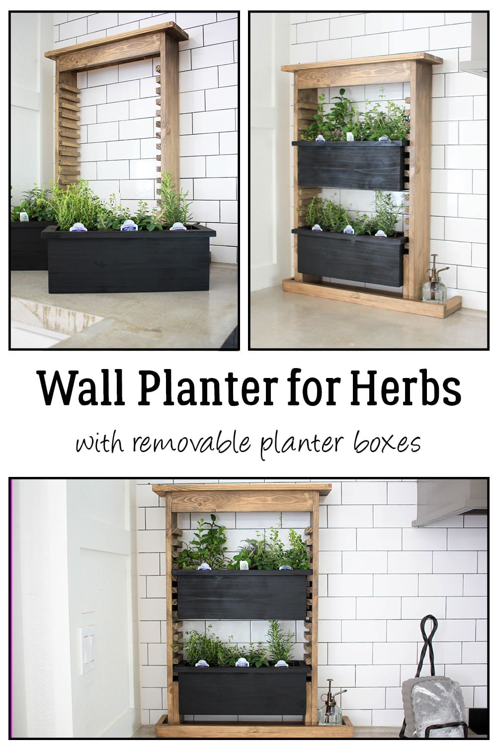 Wall Planter for Herbs