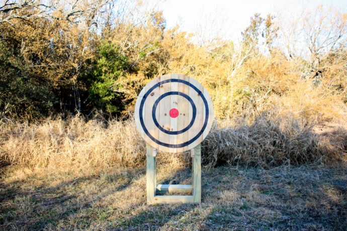 DIY Axe Throwing Target