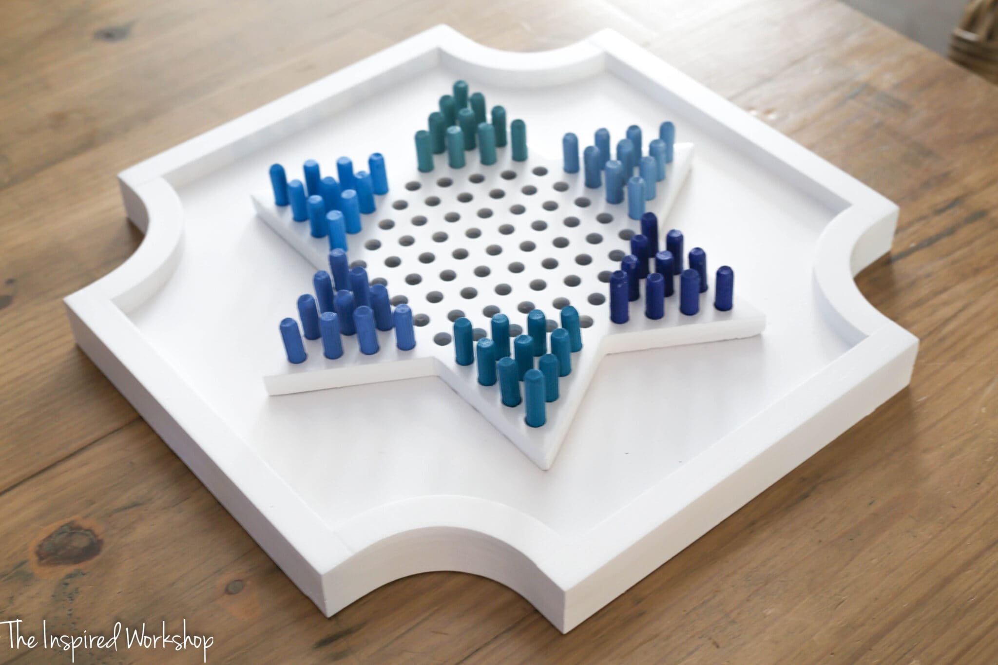 DIY Chinese Checkers Board – The Inspired Workshop
