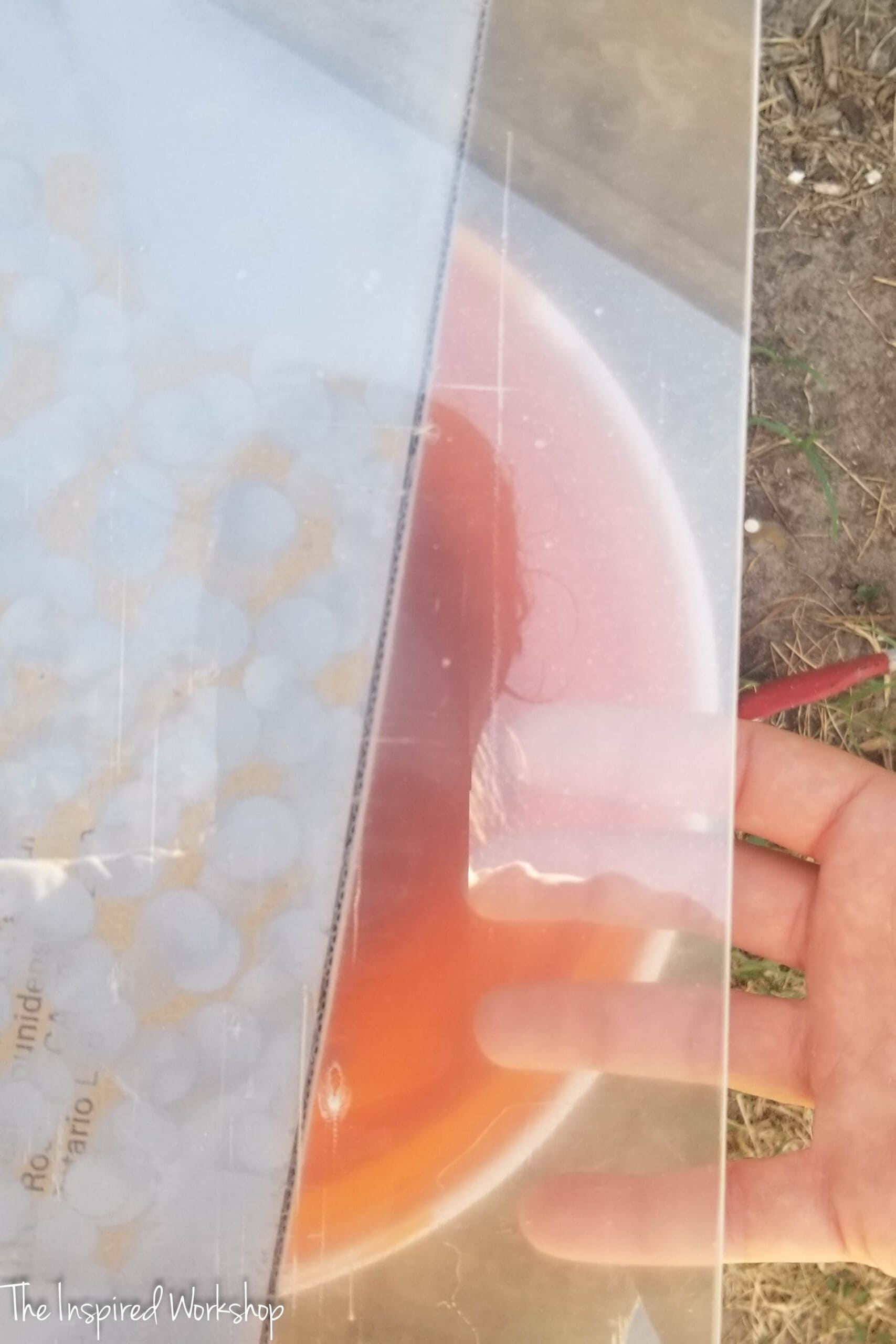 DIY Christmas Light Box The Inspired