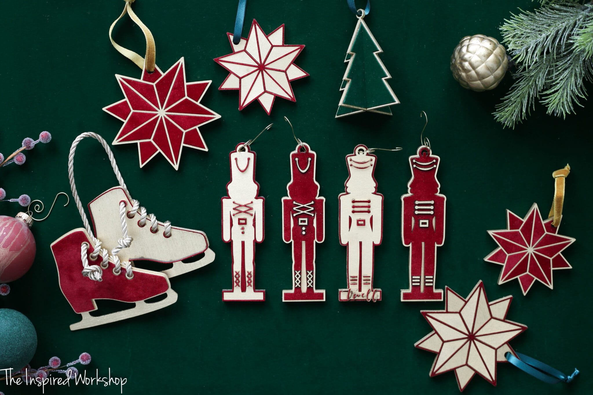 DIY Velvet Ornaments – The Inspired Workshop