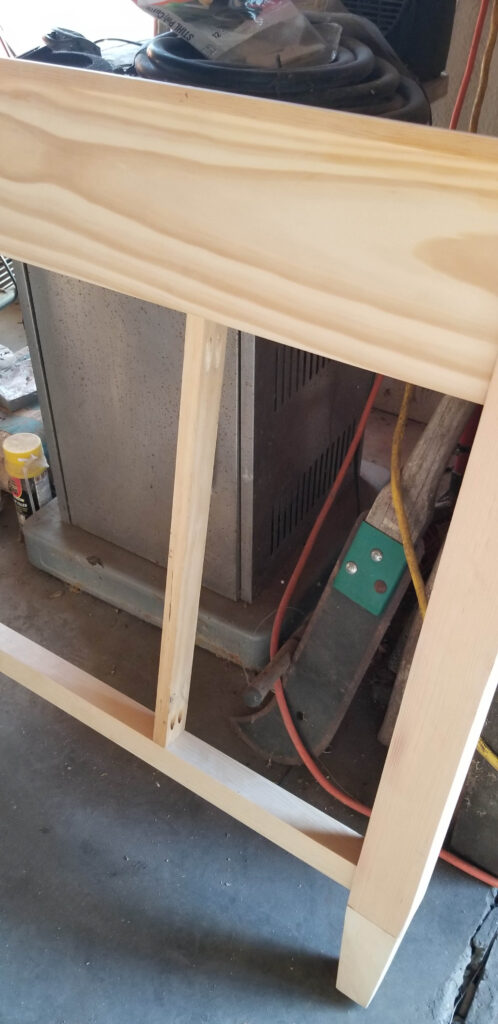 building the diy 36 inch bathroom vanity front frame