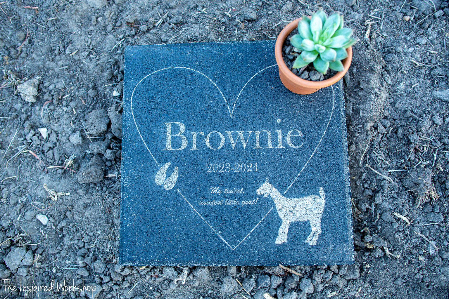 Pet Memorial Stone – The Inspired Workshop