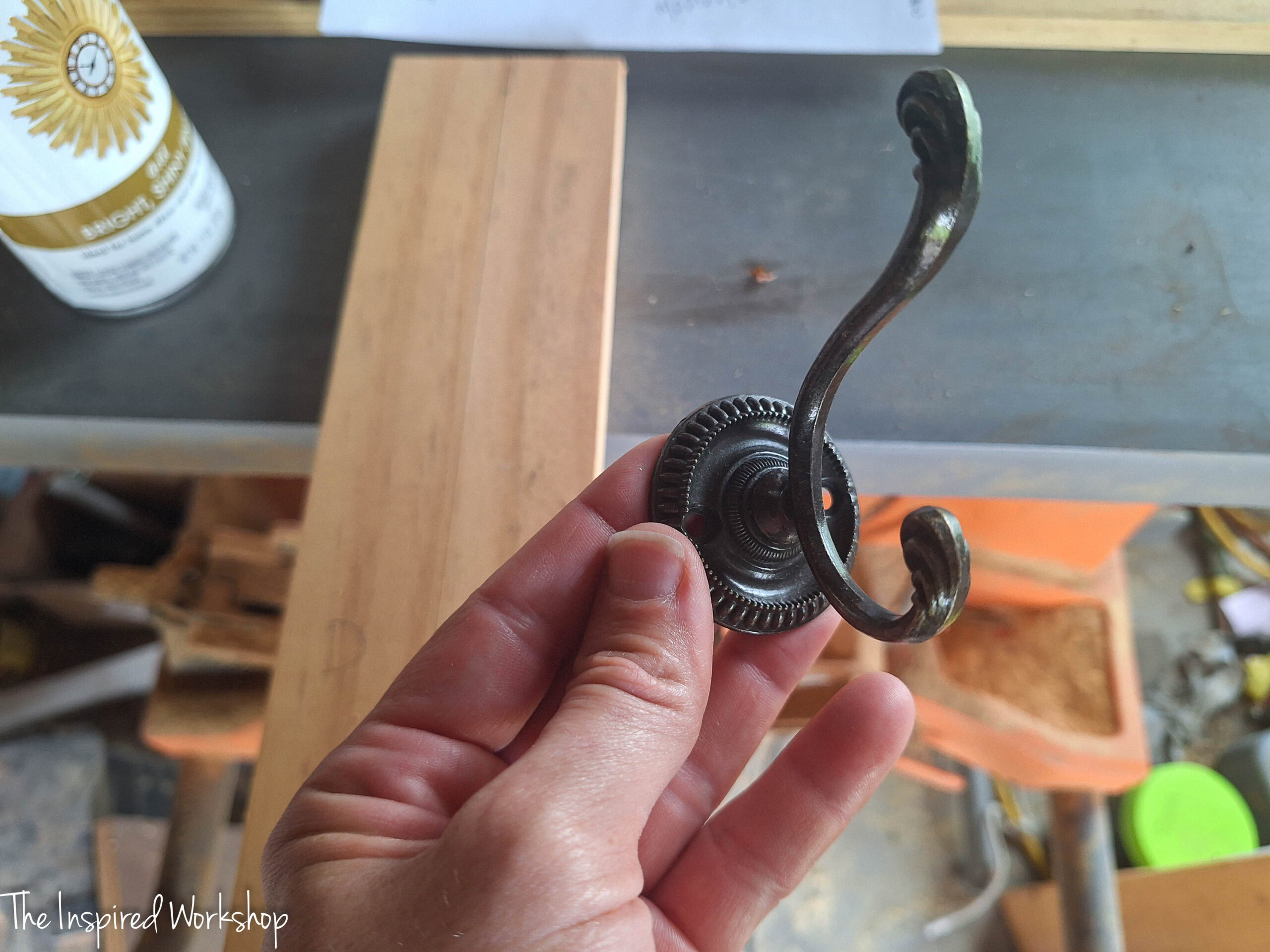 before shot of the hooks